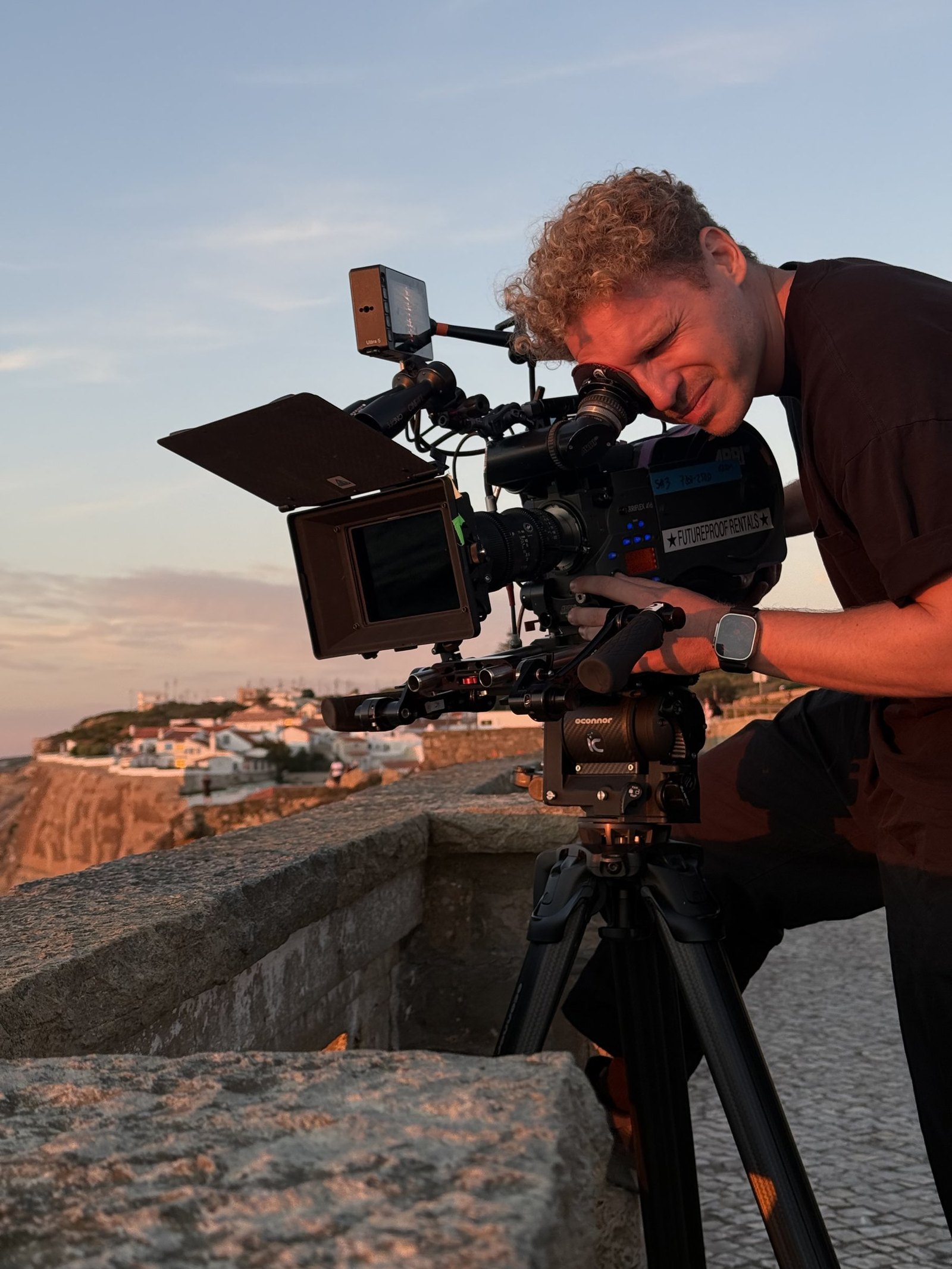Rob Berry on set